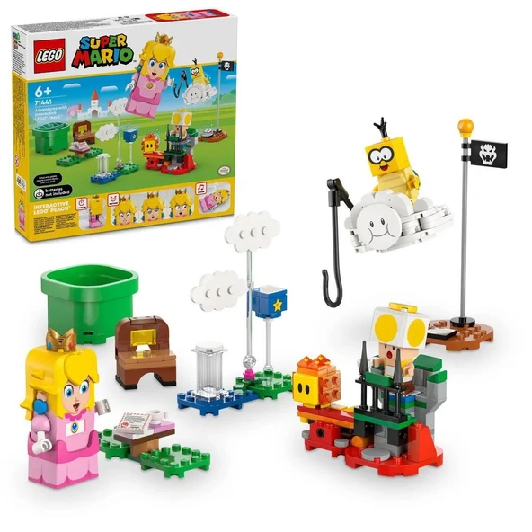 ZeycanHome 71441 Lego Super Mario İnteraktif Peach ile Maceralar 208 parça +6 yaş Kız Erkek Çocuk Oyuncak Eğiti ürün görseli