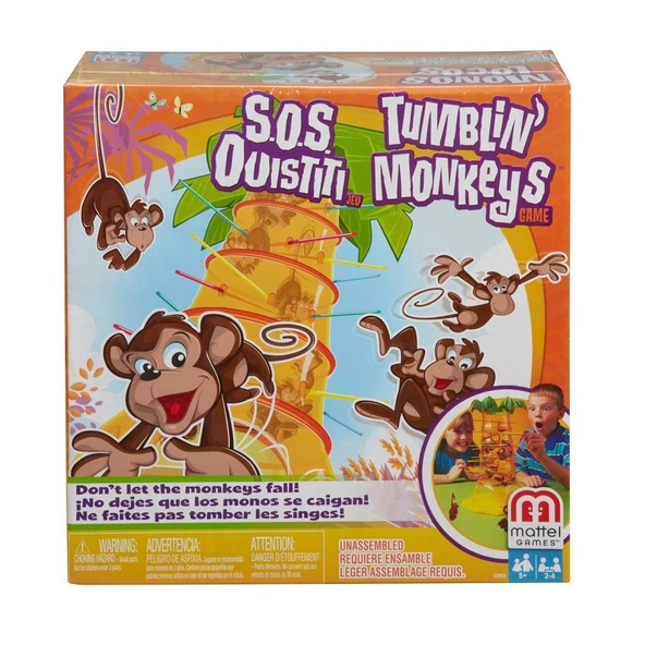 ZeycanHome 52563 Tumblin\' Monkeys / +5 yaş Kız Erkek Çocuk Oyuncak Eğitici Oyuncaklar ürün görseli 1