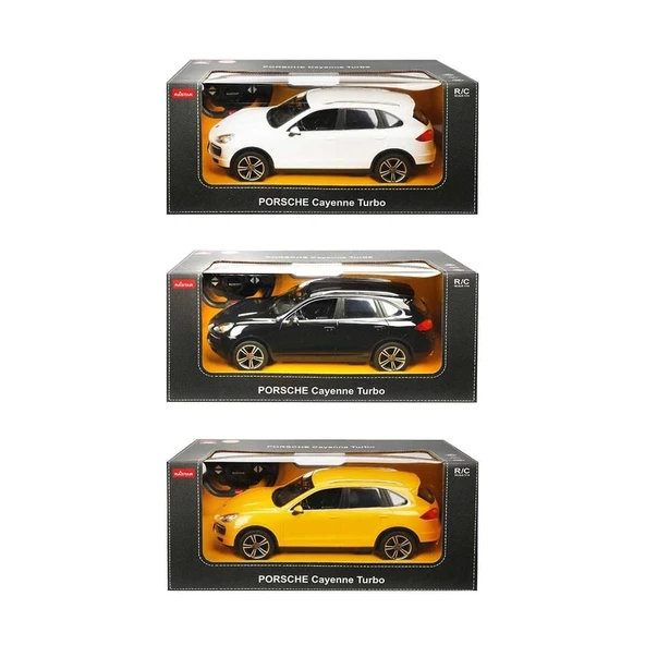 ZeycanHome S00042900 R/C 1/14 F/F PORSCHE CAYENNE TURBO -SUN Kız Erkek Çocuk Oyuncak Eğitici Oyuncaklar ürün görseli 1