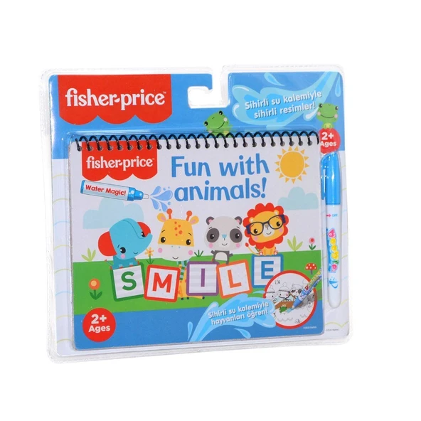 ZeycanHome ST00379 Gepet, Fisher Price Sihirli Boyama Kitabı Kız Erkek Çocuk Oyuncak Eğitici Oyuncaklar - Resim 3