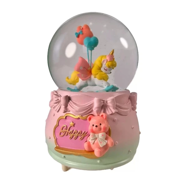 ZeycanHome Kar Küresi Orta Boy LLM-HDY0318 Kız Erkek Çocuk Oyuncak Eğitici Oyuncaklar ürün görseli 1