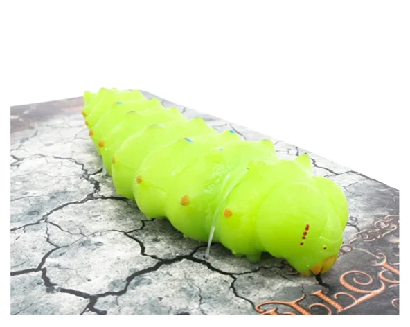 ZeycanHome Strech Yeşil Tırtıl Kız Erkek Çocuk Oyuncak Eğitici Oyuncaklar ürün görseli