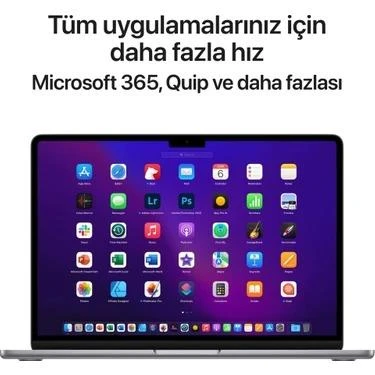 MacBook Air M2 16 GB 256 GB SSD 13.6" MC7U4TU/A Uzay Grisi - 2