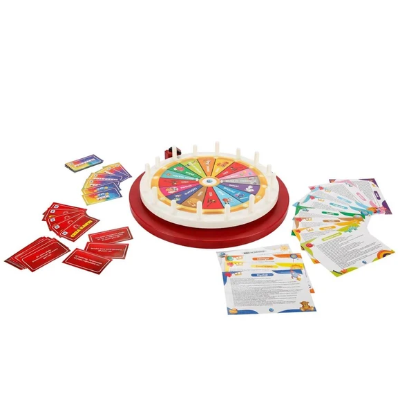 ZeycanHome Smile Games Zeka Çarkı Kız Erkek Çocuk Oyuncak Eğitici Oyuncaklar - Resim 3