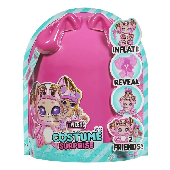 ZeycanHome 504146 L.O.L. Surprise Tweens Kostüm Sürprizi Ali Dance Bebeği Kız Erkek Çocuk Oyuncak Eğitici Oyunc - Resim 2