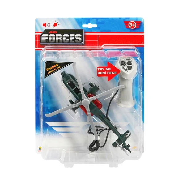 ZeycanHome Air Forces Sesli ve Işıklı Helikopter Kız Erkek Çocuk Oyuncak Eğitici Oyuncaklar ürün görseli 1