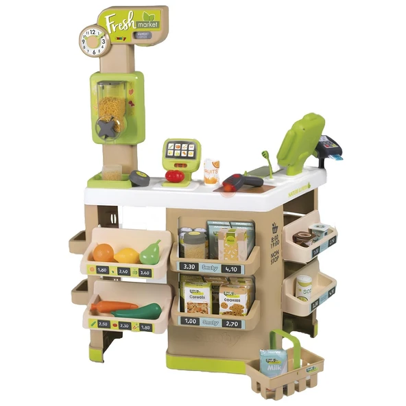 ZeycanHome Smoby Fresh Market Kız Erkek Çocuk Oyuncak Eğitici Oyuncaklar ürün görseli