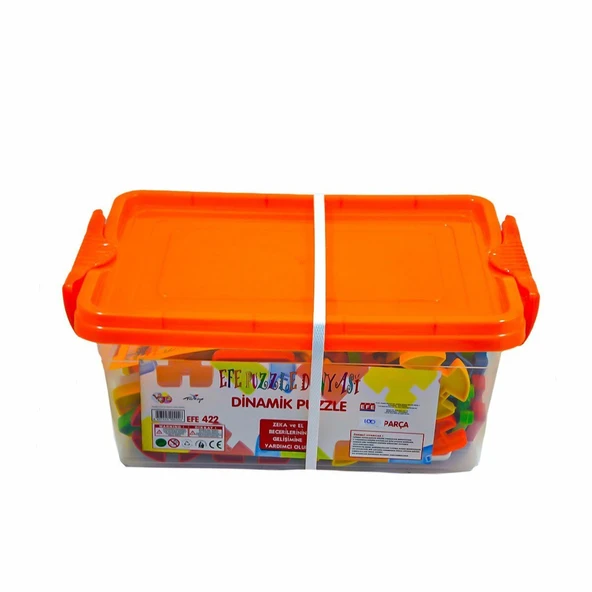 ZeycanHome 422 Efe, Dinamik 100 parça Puzzle Kız Erkek Çocuk Oyuncak Eğitici Oyuncaklar ürün görseli