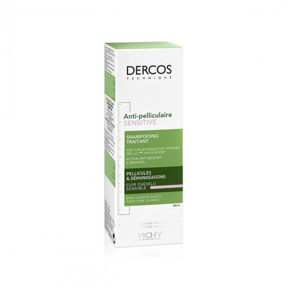 Dercos Anti Dandruff Kepek Karşıtı Şampuan 200 ml - Hassas Saç Derisi