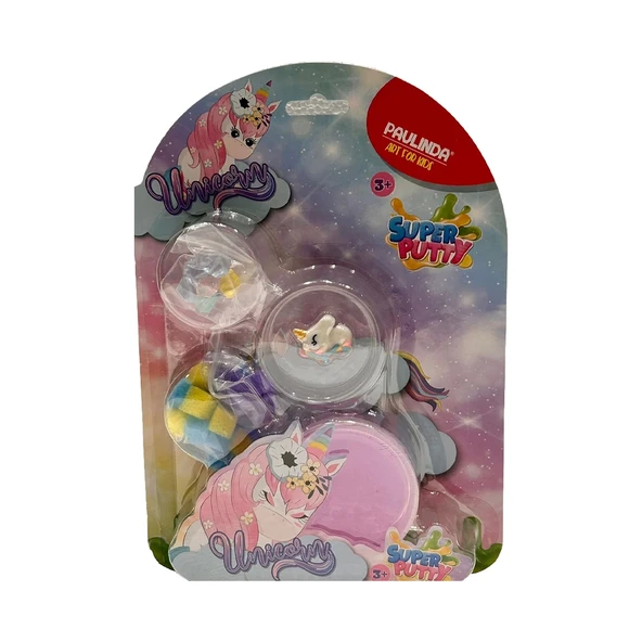 ZeycanHome Paulinda Slime Super Putty Unicorn 80 ml S00095547 Kız Erkek Çocuk Oyuncak Eğitici Oyuncaklar ürün görseli 1