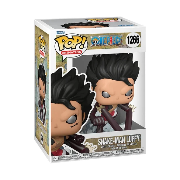 ZeycanHome Funko POP Animation One Piece Snake-Man Luffy Kız Erkek Çocuk Oyuncak Eğitici Oyuncaklar - Resim 2