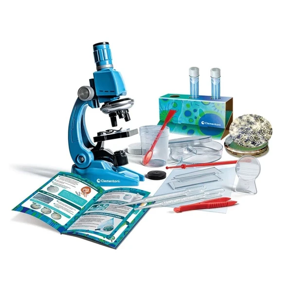 ZeycanHome 64473 Bilim ve Oyun - Süper Mikroskop +8 yaş Kız Erkek Çocuk Oyuncak Eğitici Oyuncaklar - Resim 3