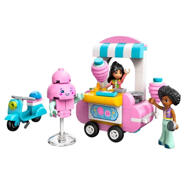 ZeycanHome LEGO Friends Pamuk Şeker Standı ve Scooter 42643 Kız Erkek Çocuk Oyuncak Eğitici Oyuncaklar ürün görseli