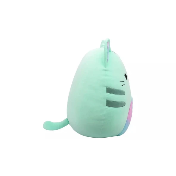 ZeycanHome Squishmallows Corrina Turkuaz Kedi 50cm Kız Erkek Çocuk Oyuncak Eğitici Oyuncaklar - Resim 3