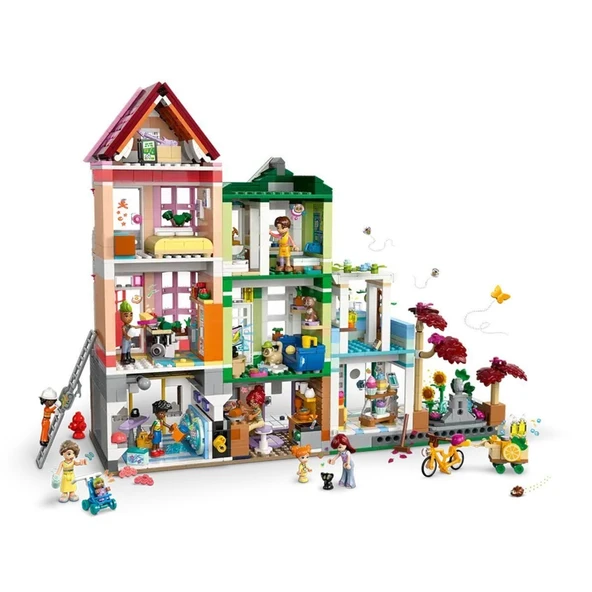 ZeycanHome 42670 Lego Friends Heartlake Apartman ve Mağazalar 2040 parça +12 yaş Kız Erkek Çocuk Oyuncak Eğitic - Resim 3