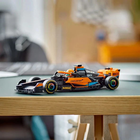 ZeycanHome LEGO Speed Champions 2023 McLaren Formula 1 Yarış Arabası 76919 Kız Erkek Çocuk Oyuncak Eğitici Oyun - Resim 2