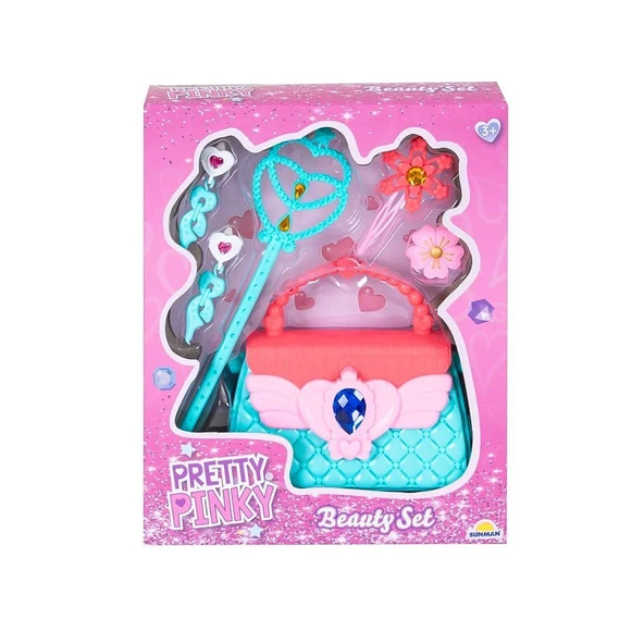 ZeycanHome 4363 Pretty Pink Kokoş Çanta -Sunman Kız Erkek Çocuk Oyuncak Eğitici Oyuncaklar - 1