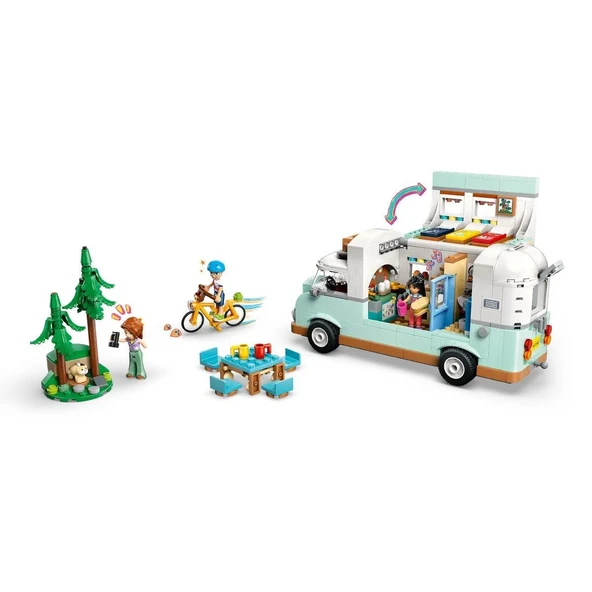 ZeycanHome 42663 Lego Friends Arkadaşlık Karavan Macerası parça + yaş Kız Erkek Çocuk Oyuncak Eğitici Oyuncakla - Resim 3