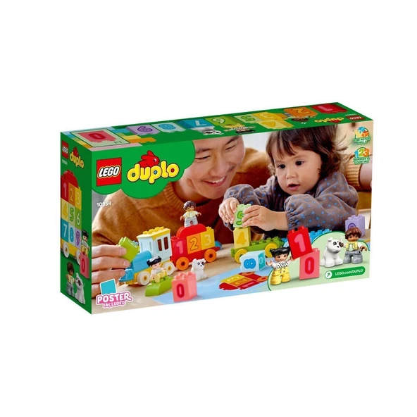 ZeycanHome 10954 LEGO® Duplo® İlk Sayı Treni - Saymayı Öğren 23 parça +1.5 yaş Kız Erkek Çocuk Oyuncak Eğitici ürün görseli