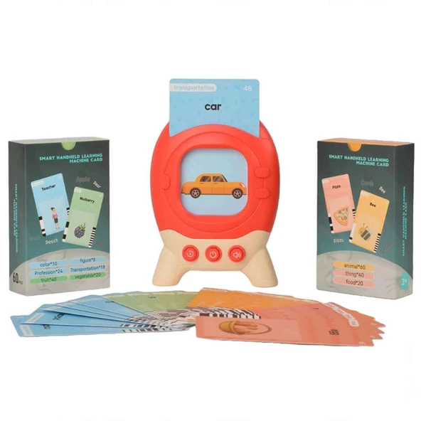 ZeycanHome Öğretici İngilizce Konuşan Flash Kartlar Kız Erkek Çocuk Oyuncak Eğitici Oyuncaklar ürün görseli 1