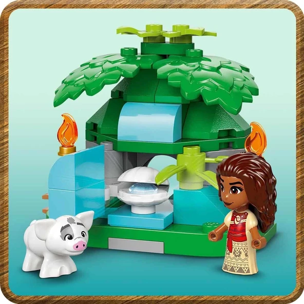 ZeycanHome LEGO Disney Moana’nın Ada Evi 43260 Kız Erkek Çocuk Oyuncak Eğitici Oyuncaklar - Resim 2