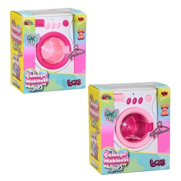 ZeycanHome Oydaş, Sesli ve Işıklı Çamaşır Makinesi 1adet Fiyatıdır Kız Erkek Çocuk Oyuncak Eğitici Oyuncaklar