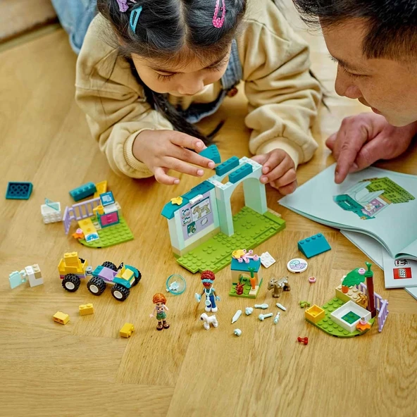 ZeycanHome LEGO Friends Çiftlik Hayvanı Veteriner Kliniği 42632 Kız Erkek Çocuk Oyuncak Eğitici Oyuncaklar - Resim 3