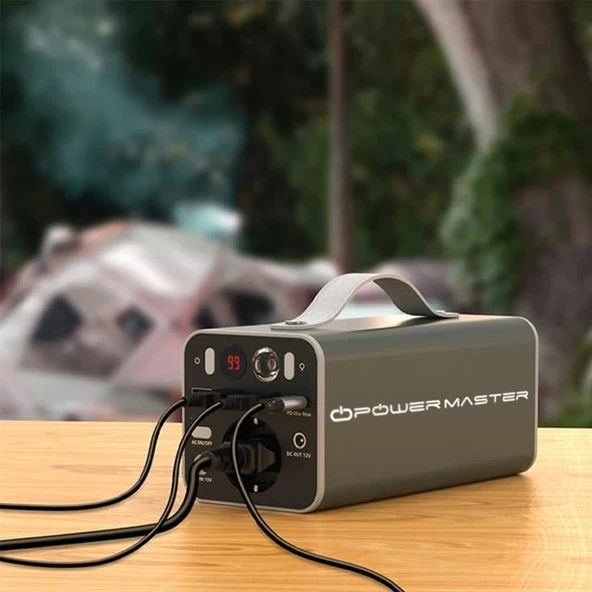 Powermaster ES150 150 Watt 42000 Mah Taşınabilir Güç İstasyonu - 3