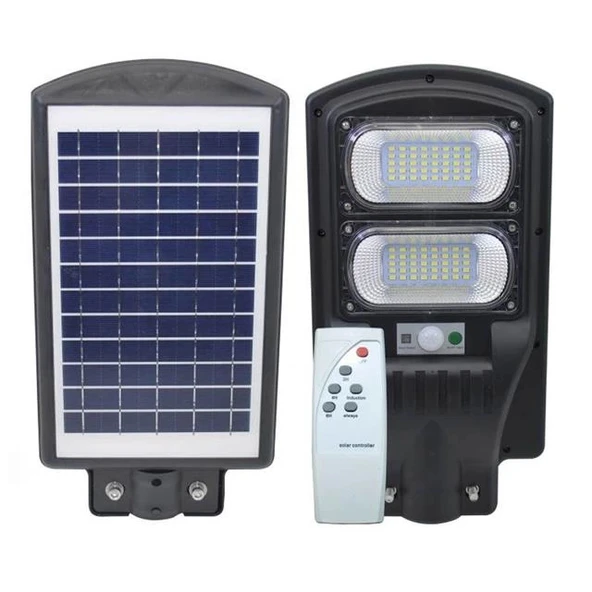 Powermaster PM-23011 Solar Ledli Kumandalı 100 Watt Sokak Lambası