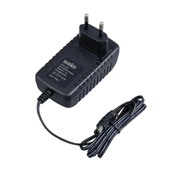Weko 21 Volt - 1 Amper 5.5*2.5 Uçlu Priz Tipi Adaptör - 3