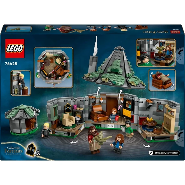 ZeycanHome LEGO Harry Potter Hagrid’in Kulübesi: Beklenmedik Bir Ziyaret 76428 Kız Erkek Çocuk Oyuncak Eğitici - 3