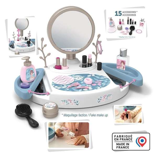 ZeycanHome 7600320252 Güzellik Seti Stüdyom -Smoby Kız Erkek Çocuk Oyuncak Eğitici Oyuncaklar - 2