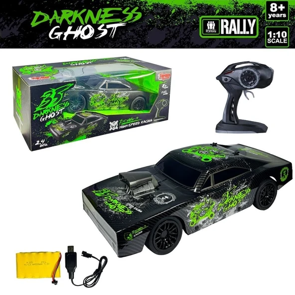 ZeycanHome SC-S8206 U/K 2.4G ŞARJLI 1:10 SİYAH ARABA -VRD Kız Erkek Çocuk Oyuncak Eğitici Oyuncaklar - Resim 2