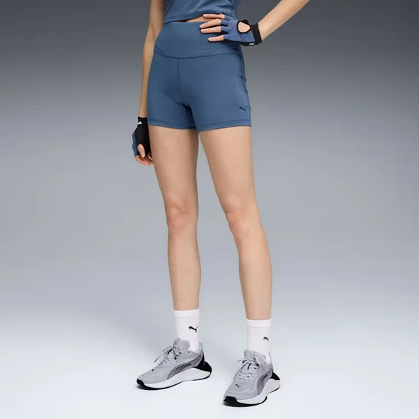 Puma 527470 80 W Puma Shape Yüksek Bel 3 İnç Kadın Kısa Şort Tayt