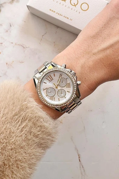 Cronus Gold Gümüş Kordon Kadın Kol Saati