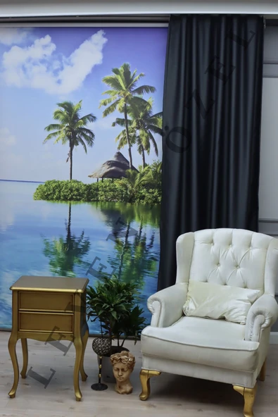 Yeni Nesil Pratik Blackout Perde 140x260 - 2