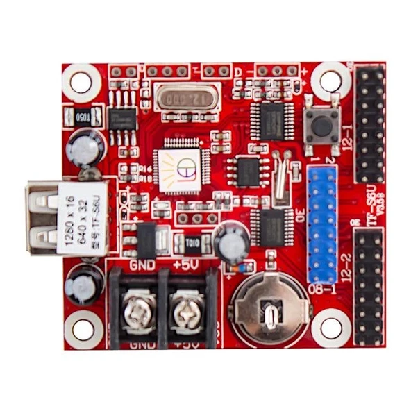 Powermaster (TF-S6U) USB Ux2 2’li Led Panel Kartı - 2