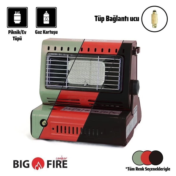 Big Fire Maxi Portatif Kamp Sobası - Resim 3