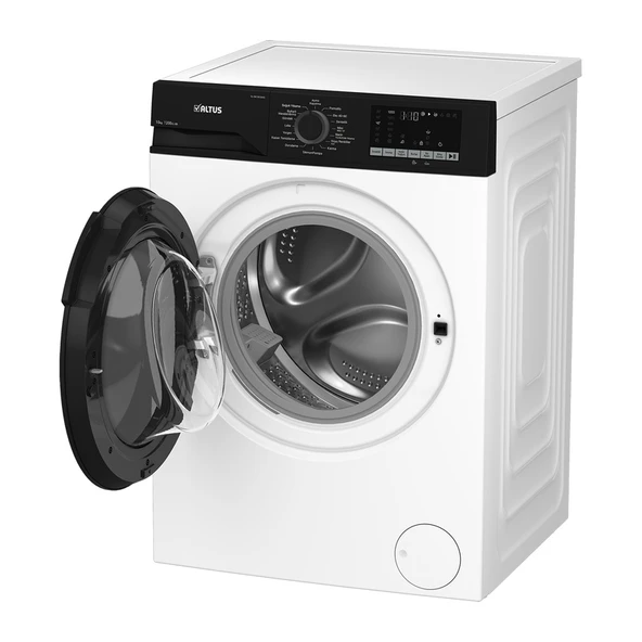 Altus AL CM 101254 D 10 Kg 1200 Devir Beyaz Çamaşır Makinesi - Resim 6