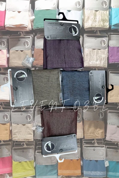 Yeni Nesil Pratik Fon Perde 140x260 - 6