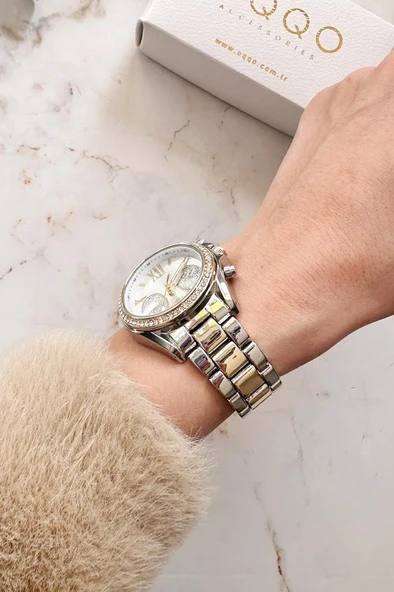 Cronus Gold Gümüş Kordon Kadın Kol Saati - 2