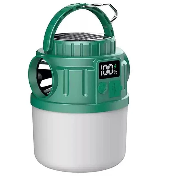 PowerMaster V65-3 24 Led 1200 MAH Solar Kamp Lambası - Resim 2