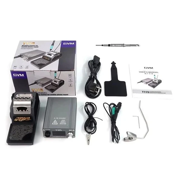 PowerMaster GVM-T115 45 Watt SMD Havya İstasyonu 120-450 Derece - 3