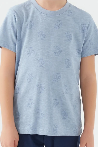 Arnetta 2504 Parrot Erkek Çocuk Kısa Kol Pijama Takım - 12