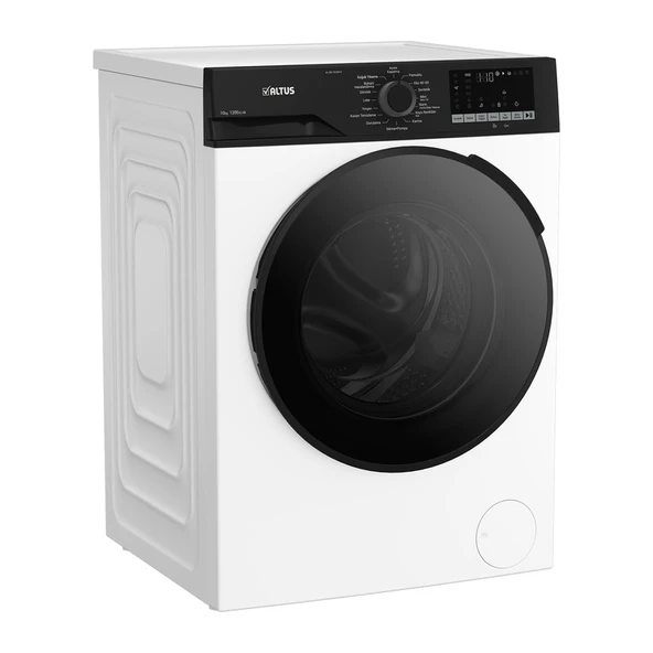 Altus AL CM 101254 D 10 Kg 1200 Devir Beyaz Çamaşır Makinesi - Resim 2