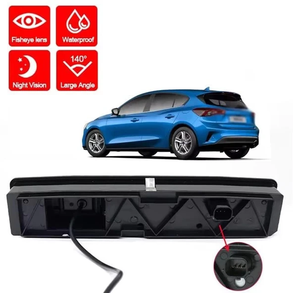 Powermaster PM-25493 Ford Focus MK4- Puma Araç Geri Görüş Kamerası - Resim 2