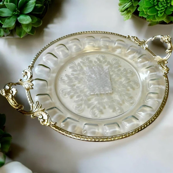 Royking Yuvarlak Sunum Tabağı 19x24 CRS101 ürün görseli 1