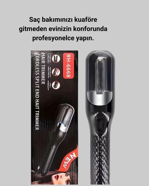 RH-6668 Şarjlı Saç Kesme Makinesi - Resim 4