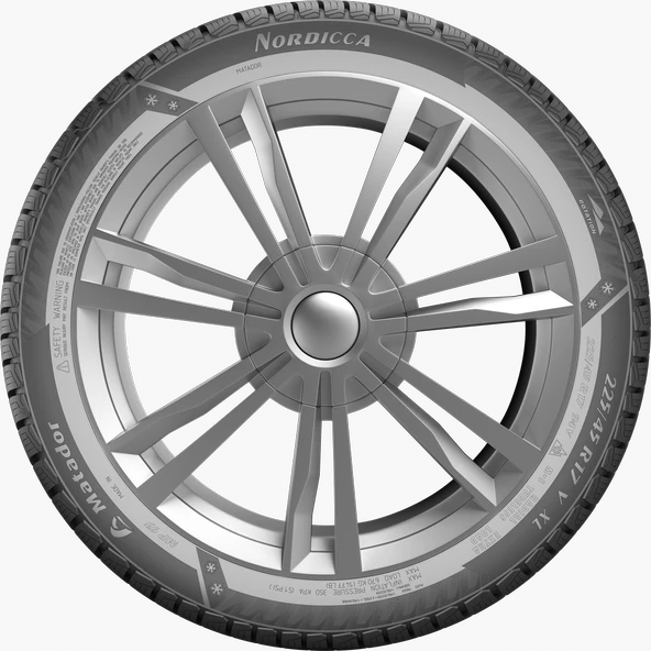 Matador 195/55R16 91H XL MP93 Nordicca 2025 Kış Lastiği - 3