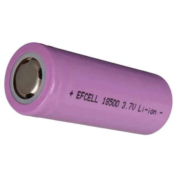 Efcell 3.7 Volt 1200 mAh Lityum 18500 Pil (Başlıksız) - Resim 4